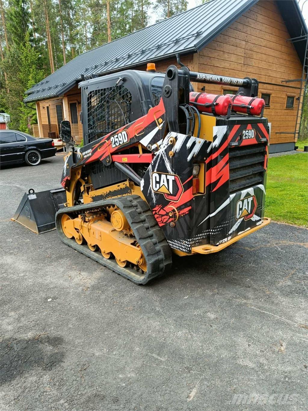 CAT 259D Ładowarki burtowe