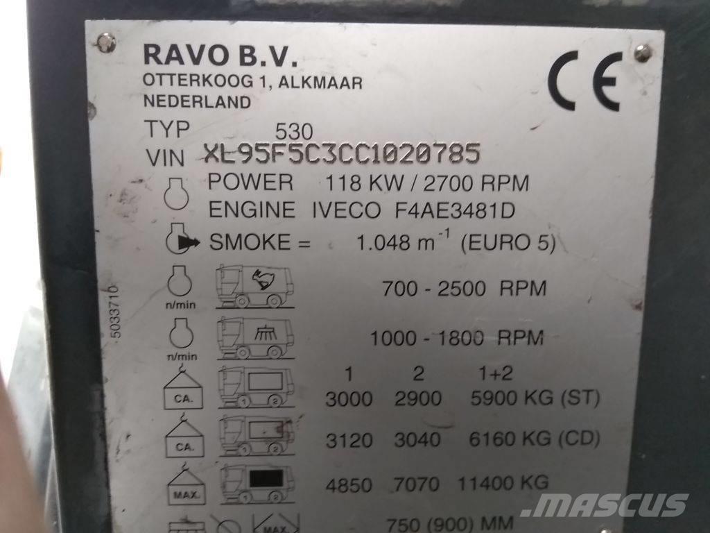 Ravo 530 CD Zamiatarki - Zgarniarki - Odśnieżarki
