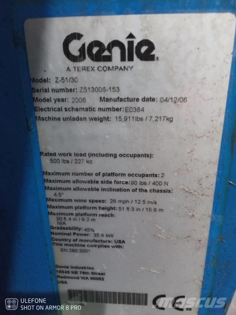 Genie Z 51/30 J RT Podnośniki przegubowe