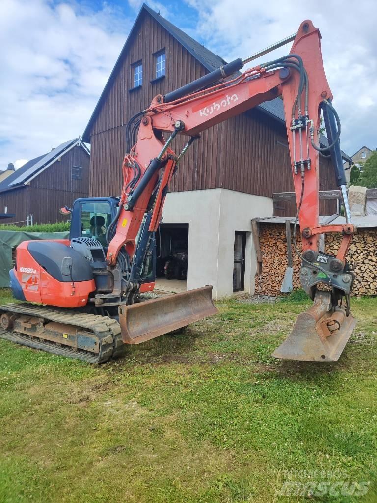 Kubota KX 080-4 Midikoparki  7t - 12t