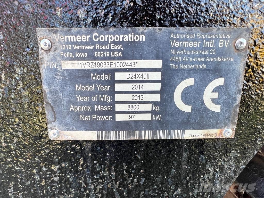 Vermeer D24X40II Wiertnice horyzontalne