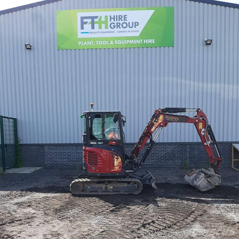 Yanmar Vio 33 Minikoparki