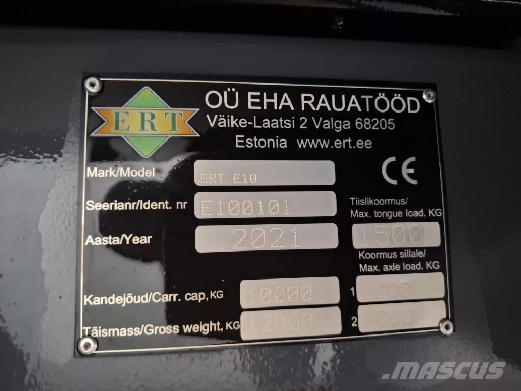 ERT E 10 Przyczepy ogólnego zastosowania