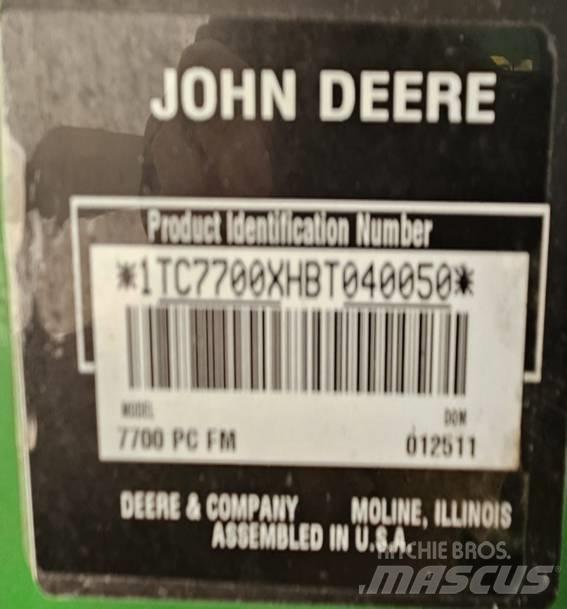 John Deere 7700 Kosiarki wrzecionowe