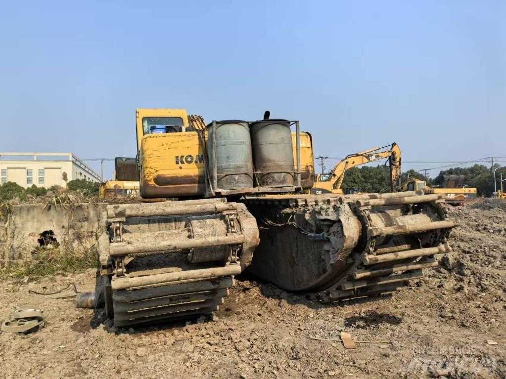 Komatsu PC 200-6 Koparki pływające - amfibie