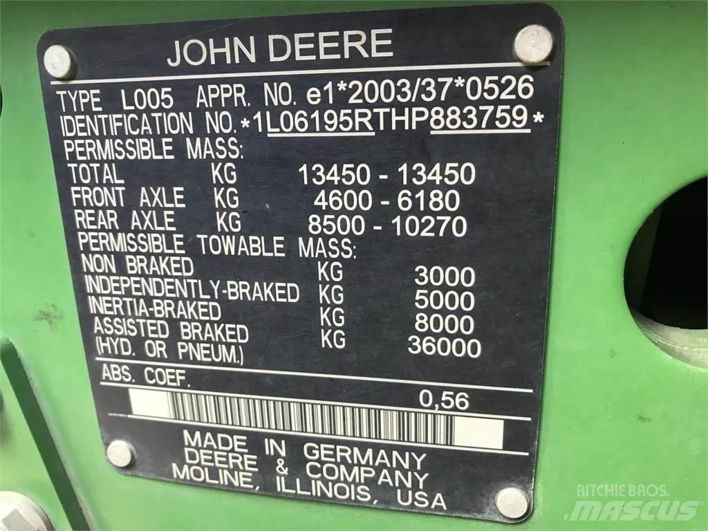 John Deere 6195R Ciągniki rolnicze