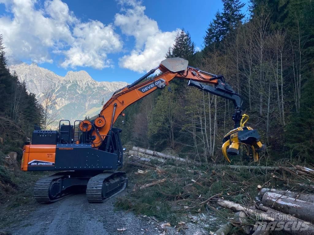 Doosan DX 235 NLC-5 Koparki gąsienicowe