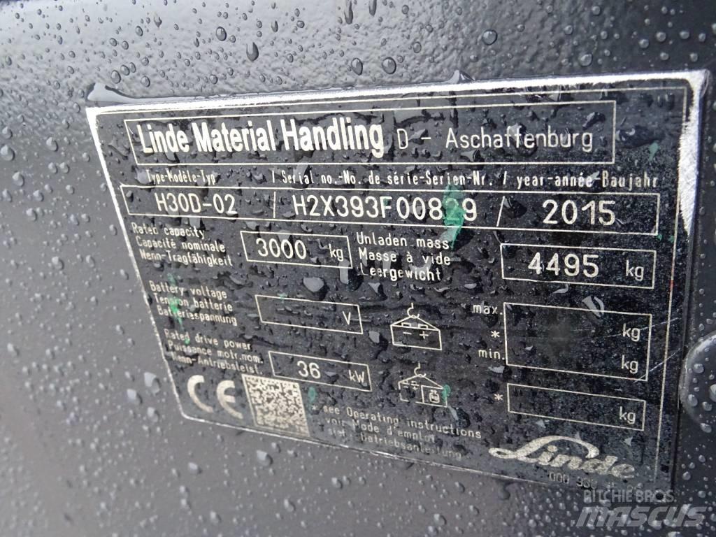 Linde H30D-02 Wózki Diesla