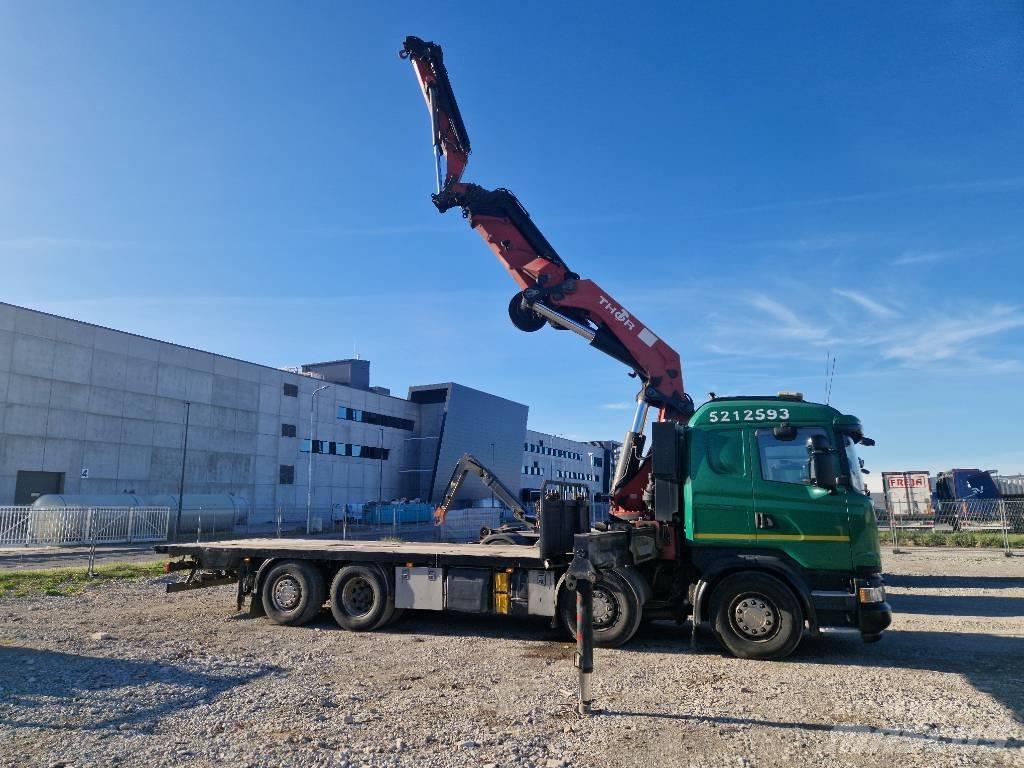 Scania G 410 Żurawie samochodowe