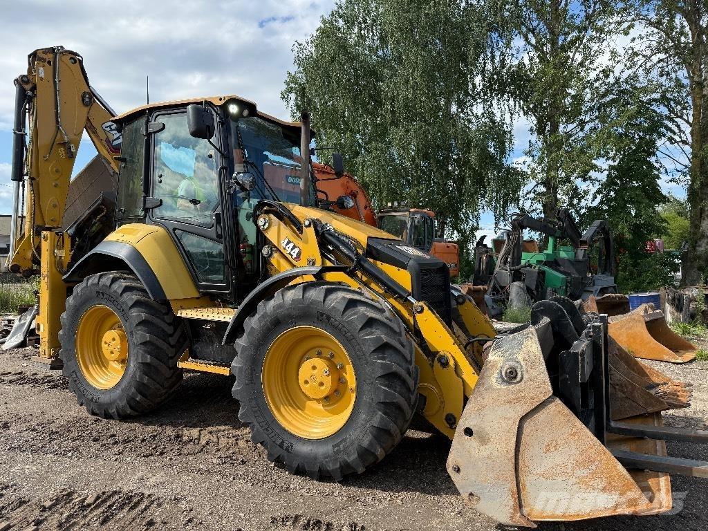 CAT 444 Koparko-ładowarki