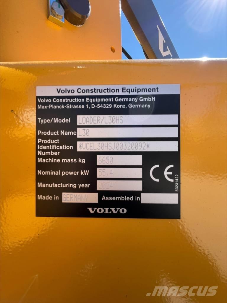 Volvo L30HS Ładowarki kołowe