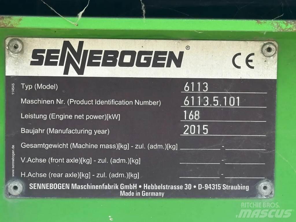 Sennebogen 6113E Żurawie gąsienicowe