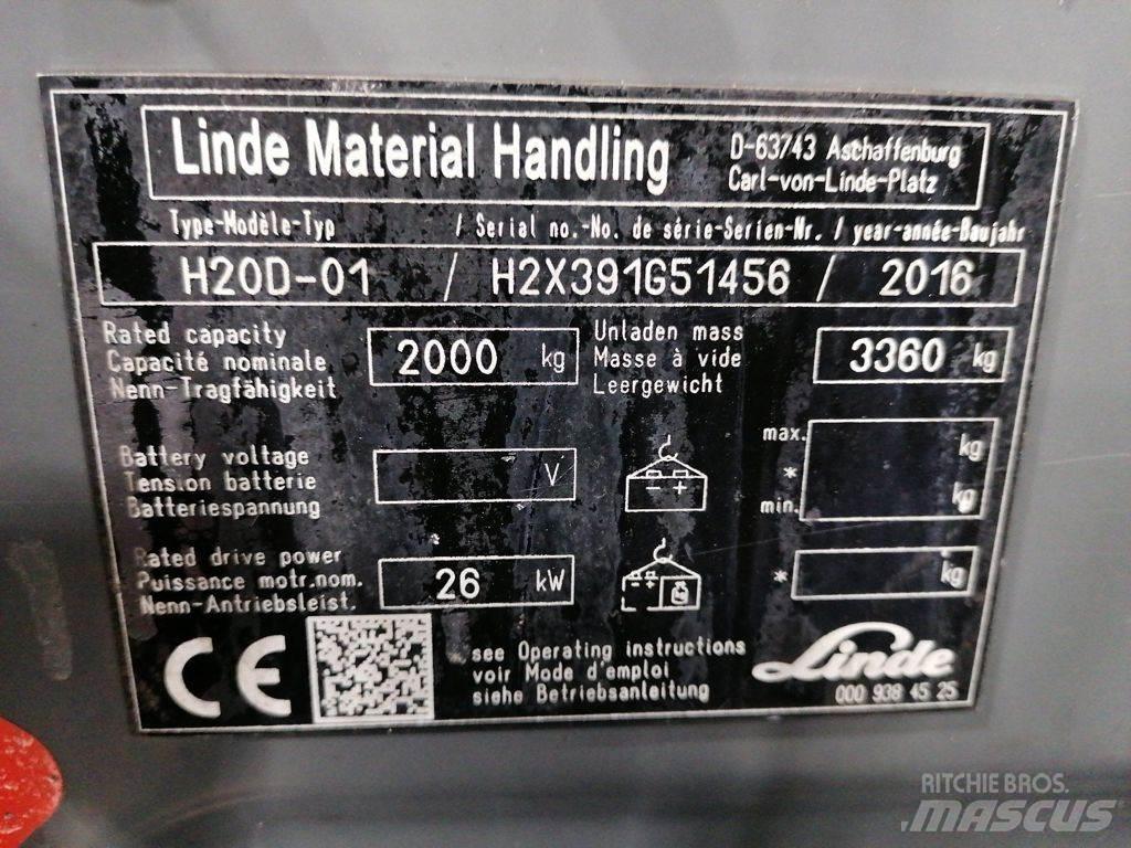 Linde H20D-01 Wózki Diesla