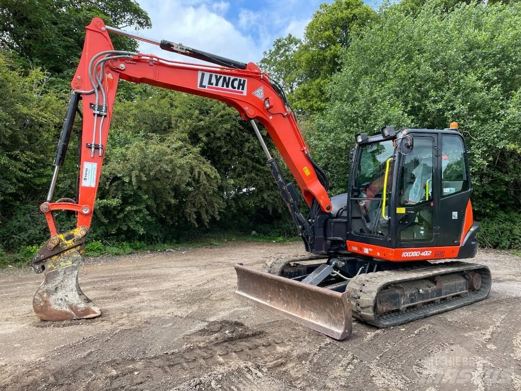 Kubota KX 080-4 Midikoparki  7t - 12t