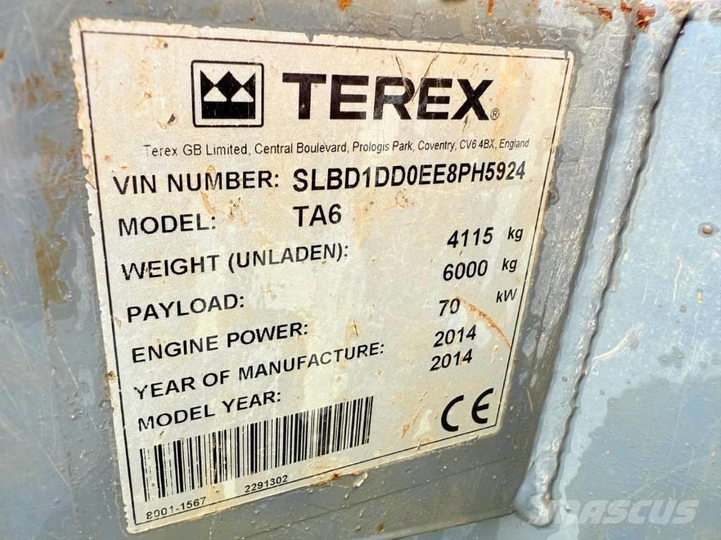 Terex TA 6 Wozidła kolebkowe