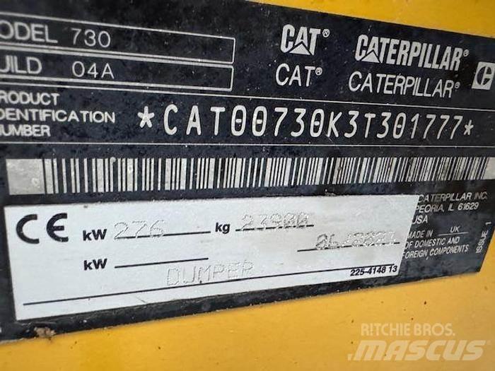 CAT 730 Wozidła przegubowe