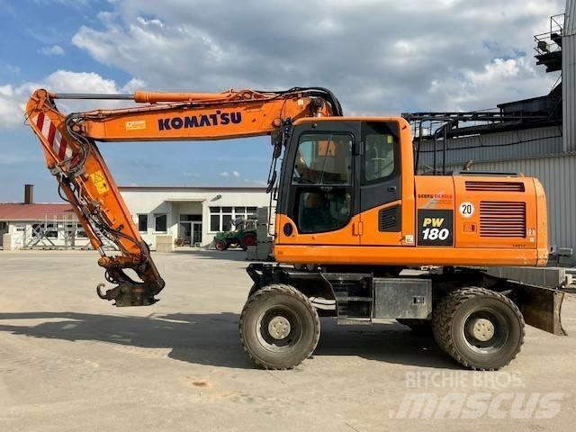 Komatsu PW 180-10 Koparki kołowe