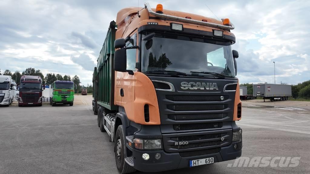 Scania R 500 Żurawie samochodowe