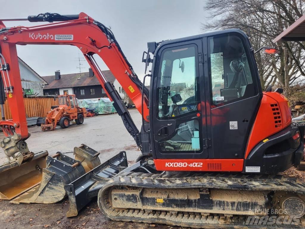 Kubota KX 080-4 Minikoparki