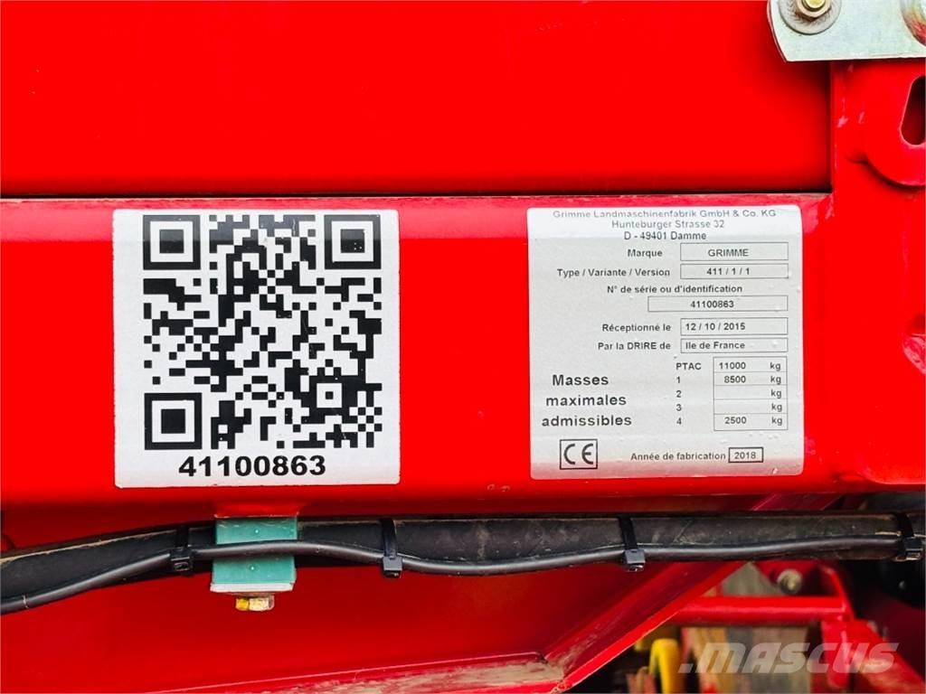 Grimme SE 260 UB Kombajny ziemniaczane i kopaczki