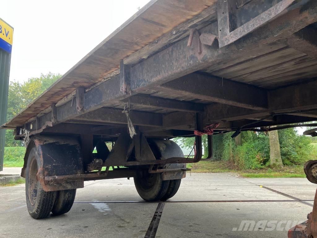 DAF balenwagen Platformy / Przyczepy z otwieranymi burtami