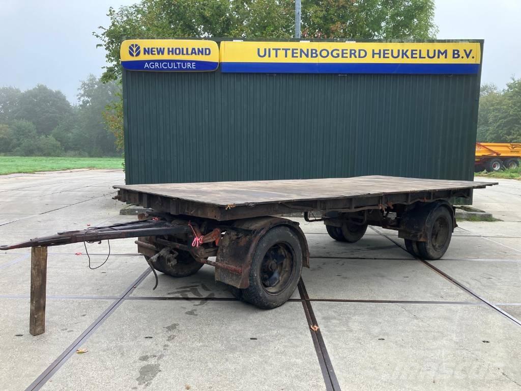 DAF balenwagen Platformy / Przyczepy z otwieranymi burtami