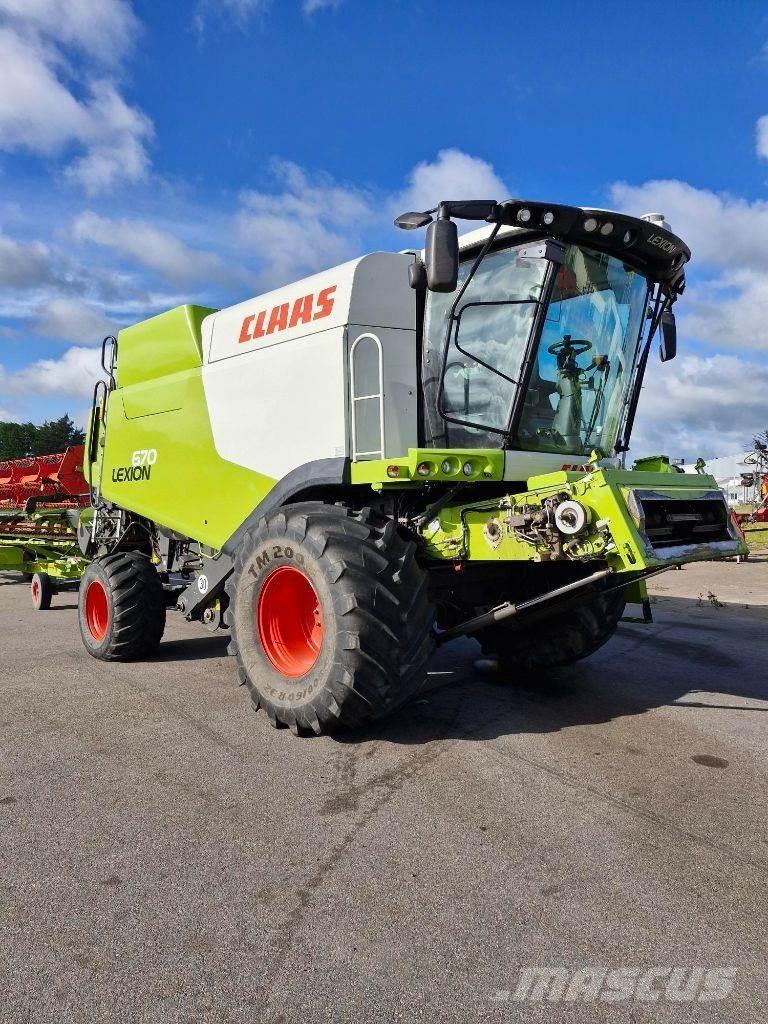 CLAAS Lexion 670 Kombajny zbożowe