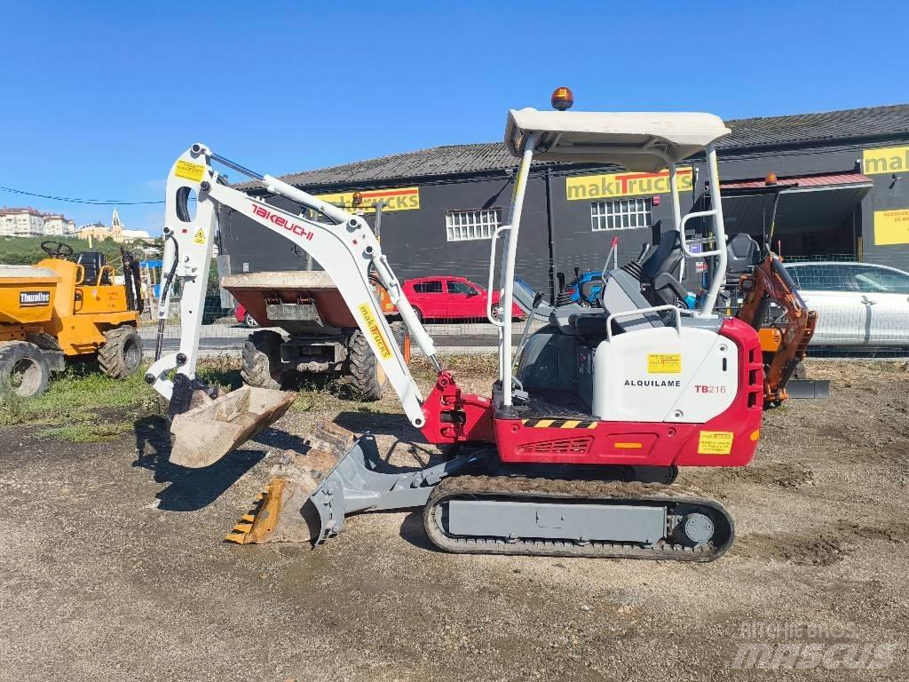 Takeuchi TB 216 Minikoparki