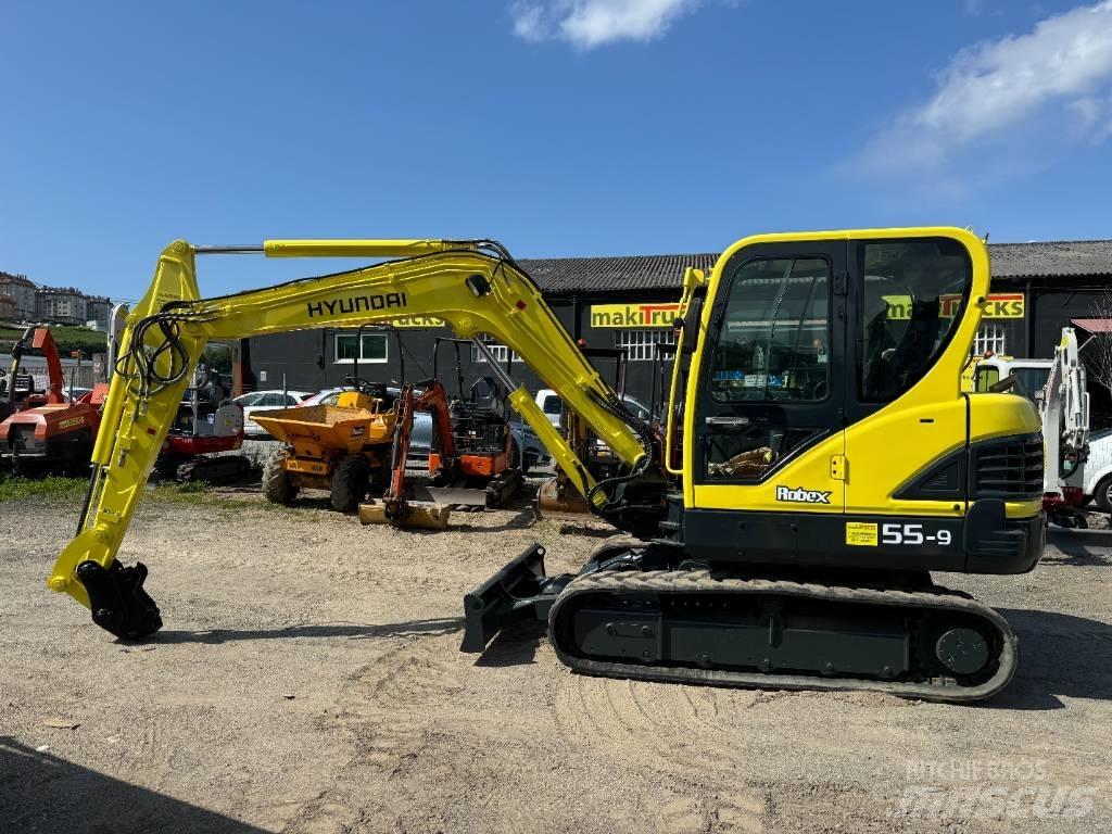 Hyundai Robex 55-9 Minikoparki