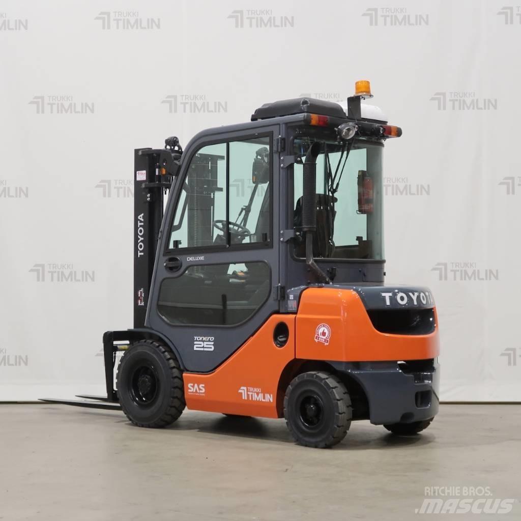 Toyota 52-8FDF25 Wózki Diesla