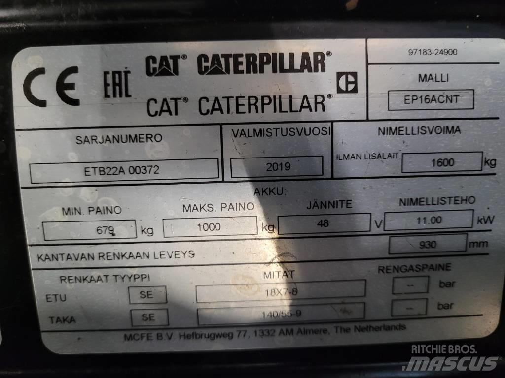 CAT EP16ACNT " OULU " Wózki elektryczne