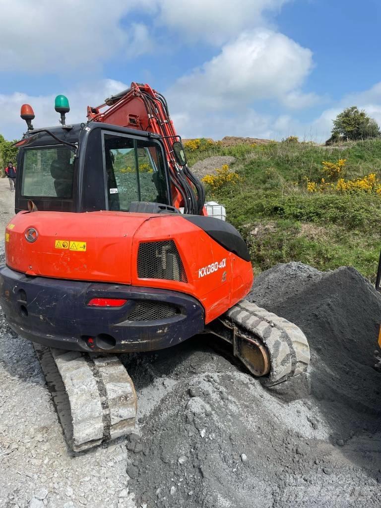 Kubota KX 080-4 Midikoparki  7t - 12t