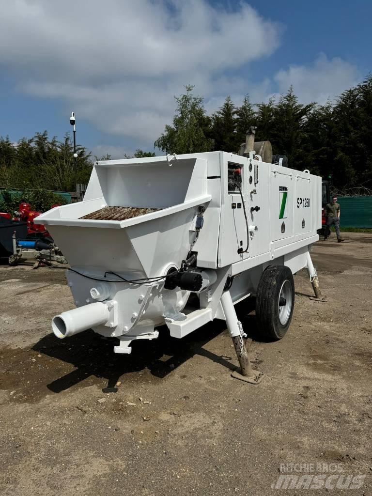 Schwing SP1250 Samojezdne pompy do betonu