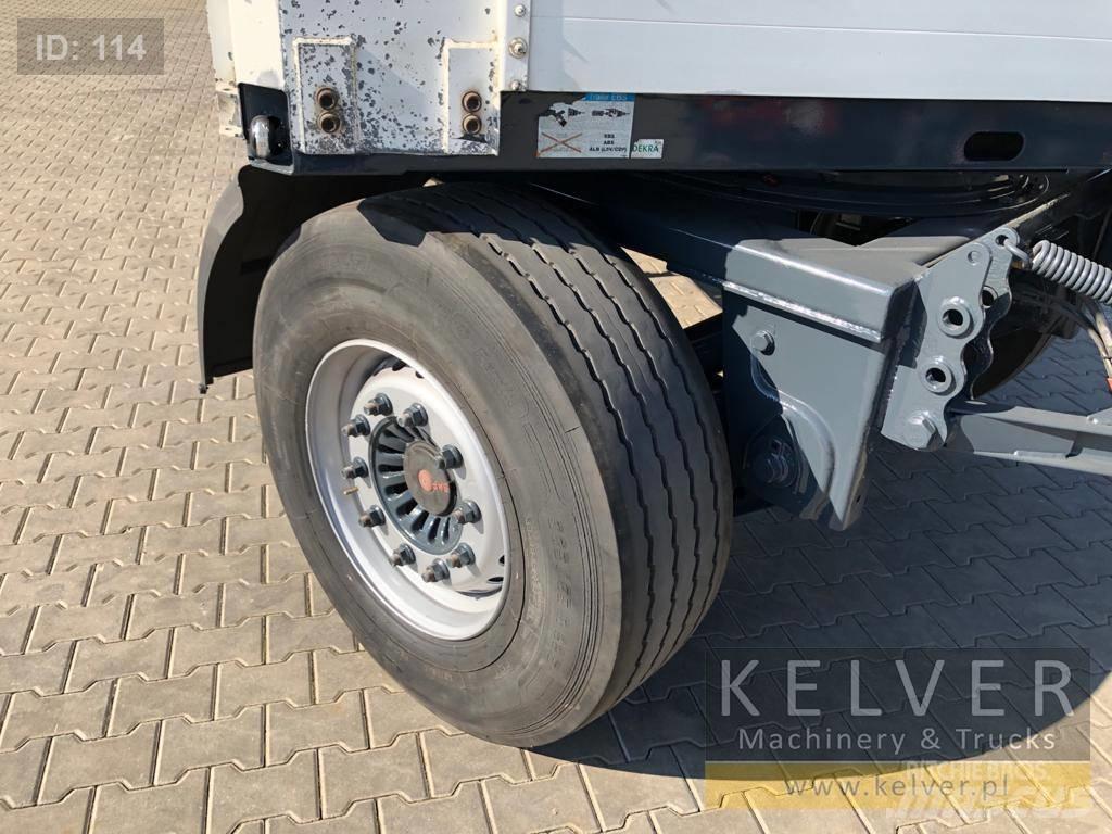 Fliegl ZPS 180 Platformy / Przyczepy z otwieranymi burtami