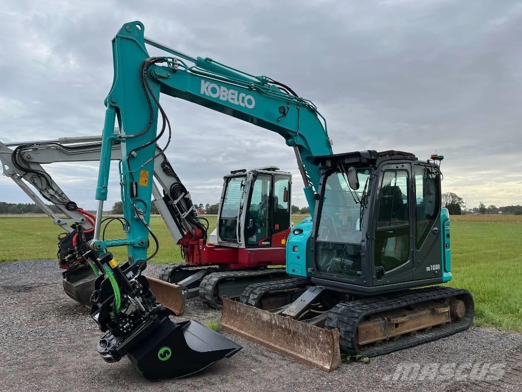 Kobelco SK 75 SR -7 Midikoparki  7t - 12t