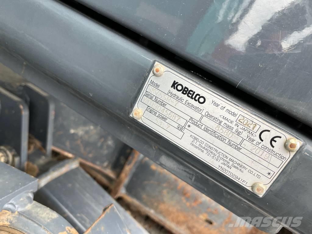 Kobelco SK 75 SR -7 Midikoparki  7t - 12t