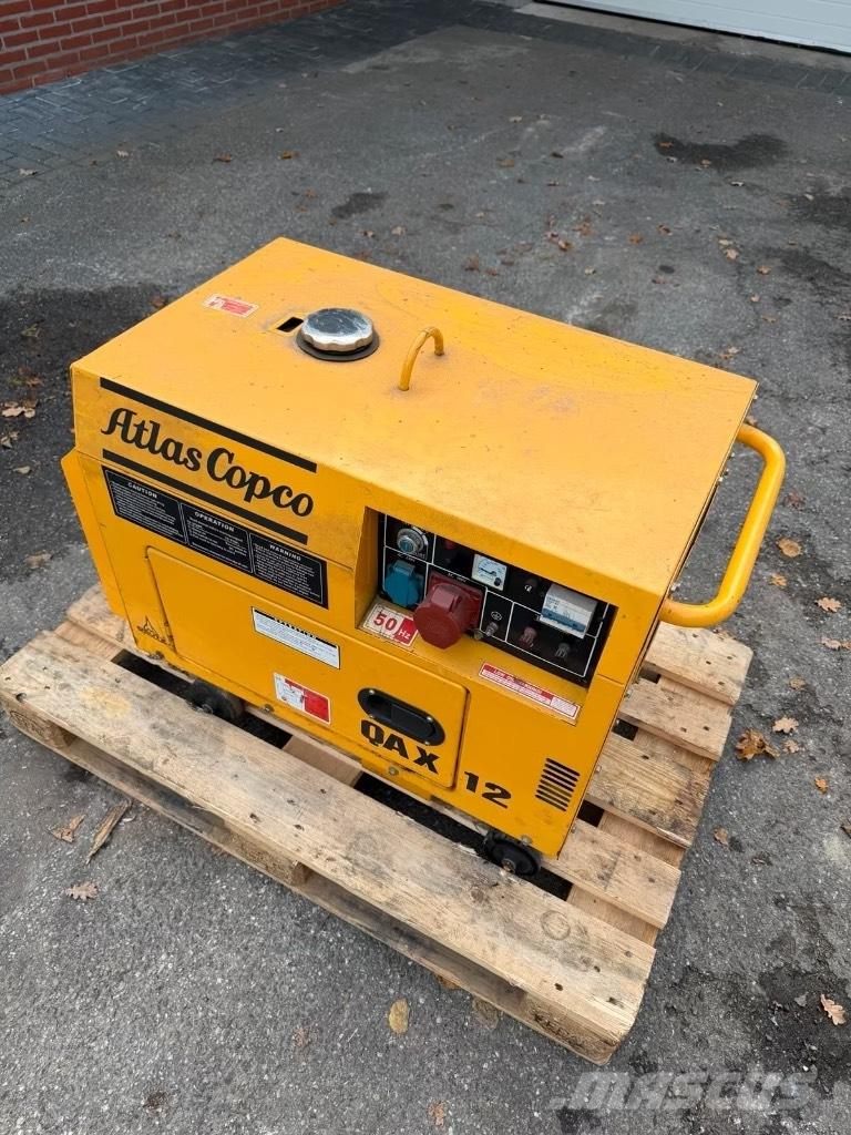 Atlas Copco QAX 12 Agregaty prądotwórcze Diesla