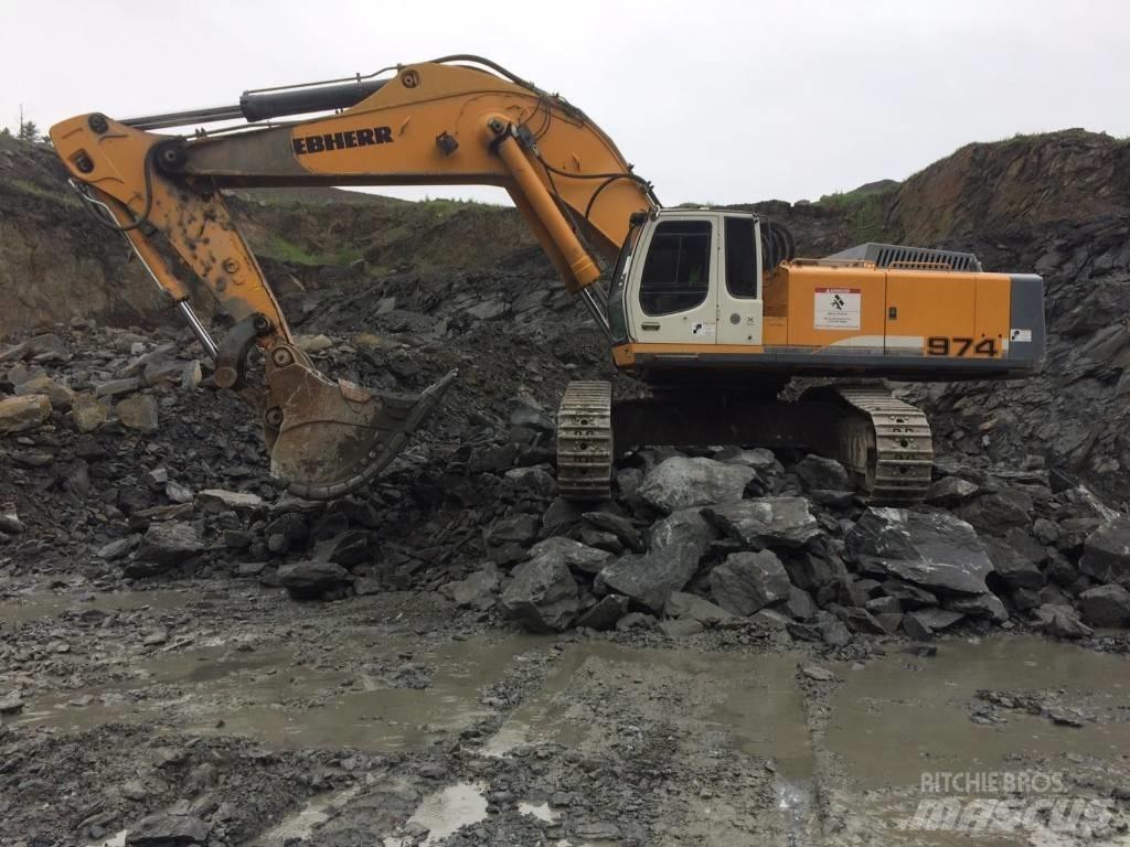 Liebherr R 974 C Koparki gąsienicowe