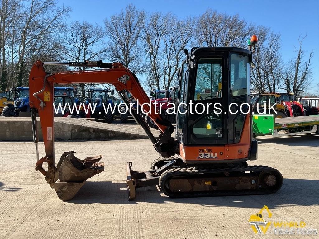 Hitachi ZX 33 U Minikoparki
