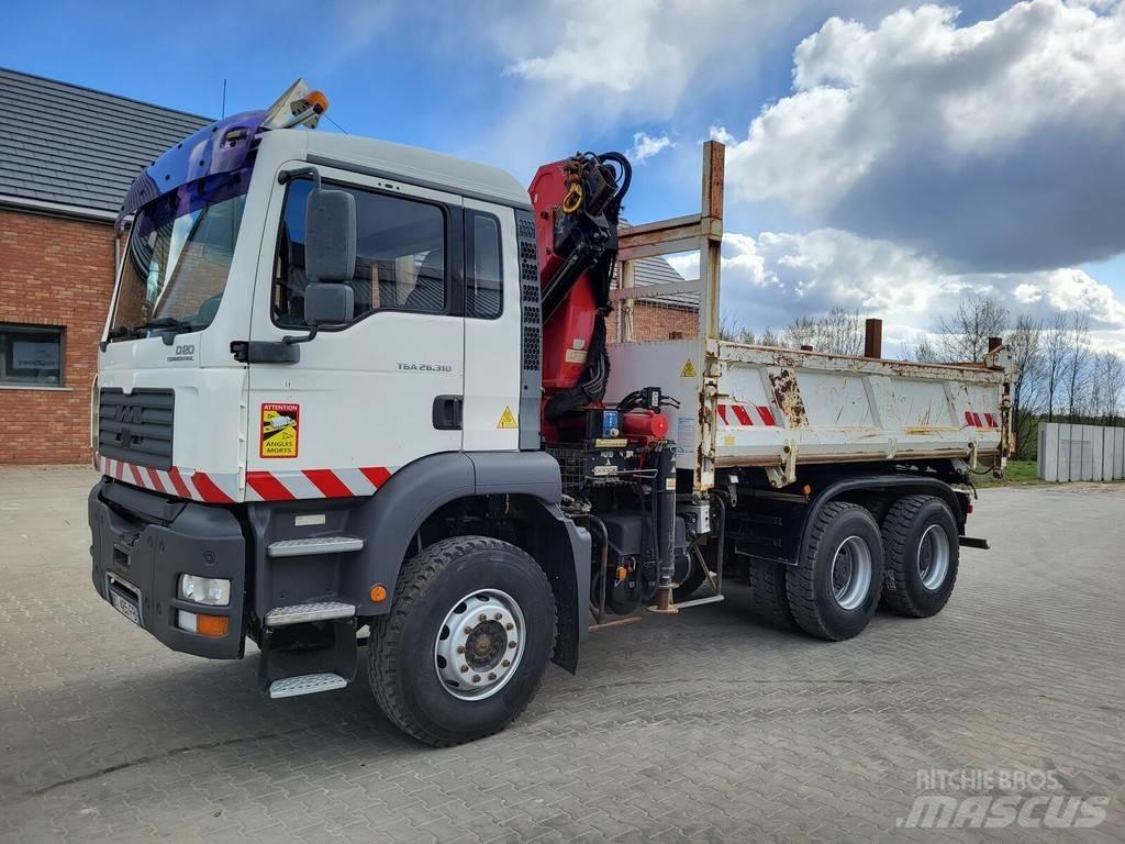 MAN TGA 26.310 Wywrotki