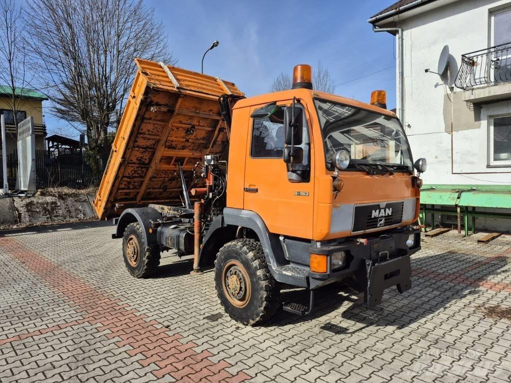 MAN 8 163 Wywrotka Wywrotki