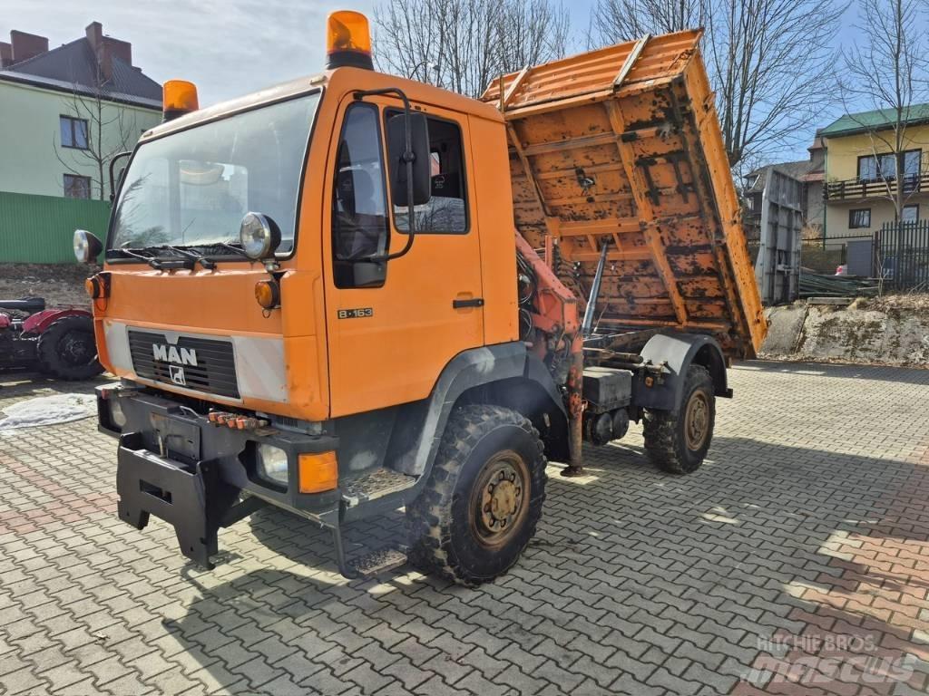 MAN 8 163 Wywrotka Wywrotki