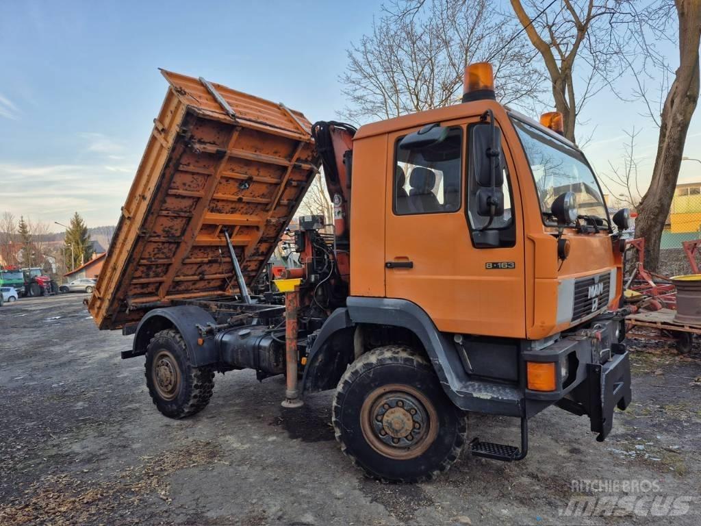 MAN 8 163 Wywrotka Wywrotki