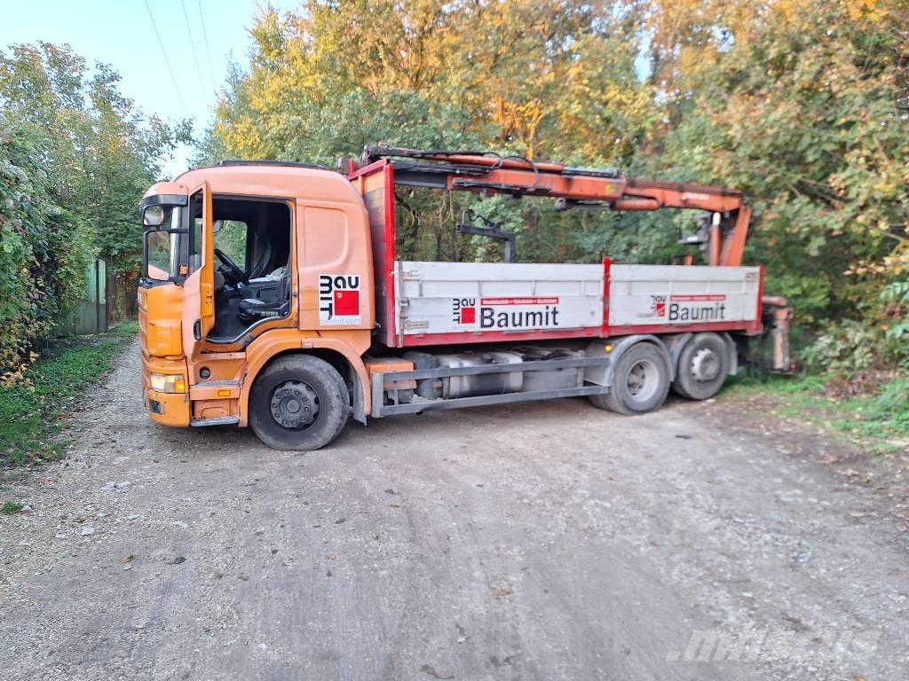 Scania P380 Żurawie samochodowe