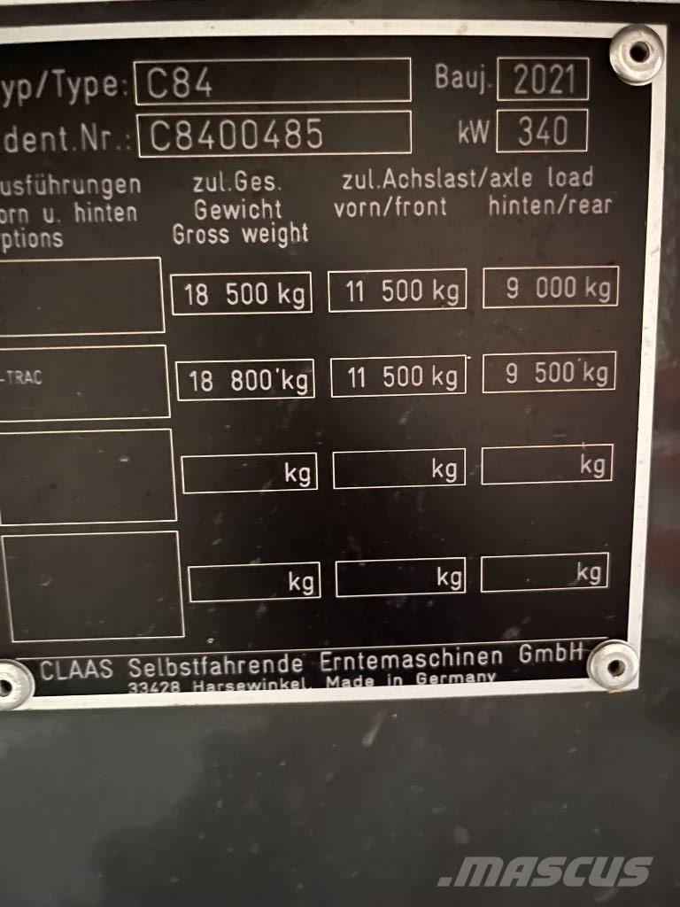 CLAAS Lexion 6800 Kombajny zbożowe