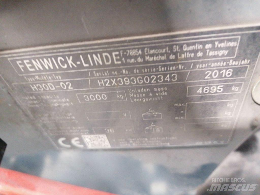Linde H30D-02 Wózki Diesla