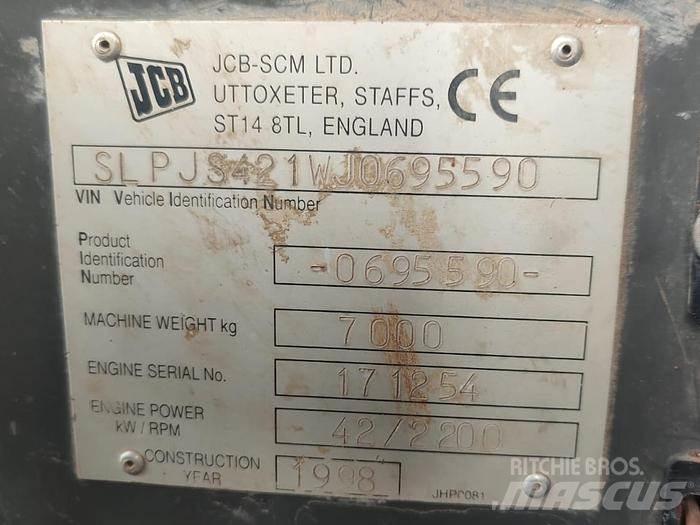 JCB JS70 Midikoparki  7t - 12t