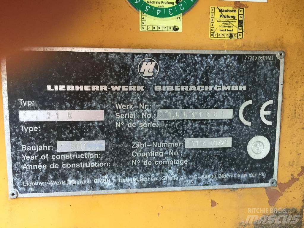 Liebherr 71 K Żurawie wieżowe