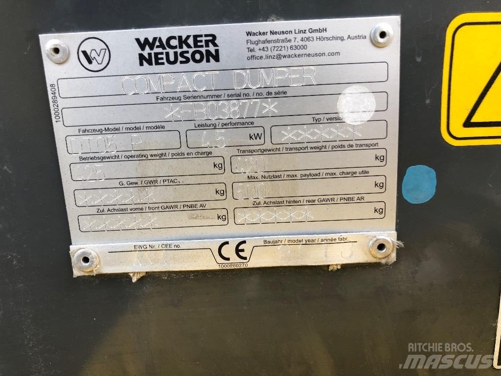 Wacker Neuson DT 05 Wozidła gąsienicowe
