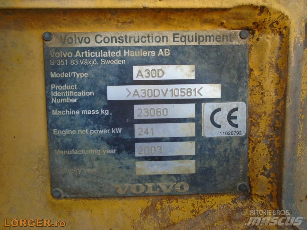 Volvo A 30 D Wozidła przegubowe